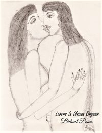 Lovers In Unison Orgasm Drawing By Superstar Biduut Daas