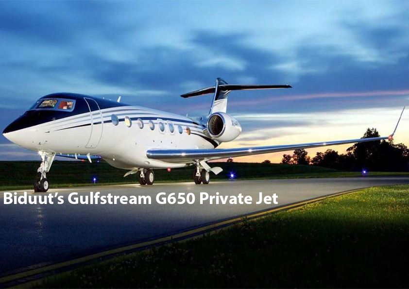 Superstar Biduut Daas Gulfstream G650 Private Jet