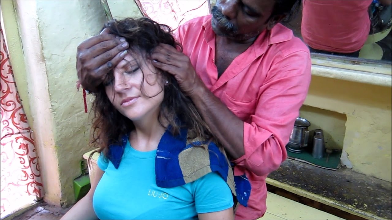 World's Greatest Head Massage 19 : Eliana (ASMR Barber) meets Baba, the cosmic Barber